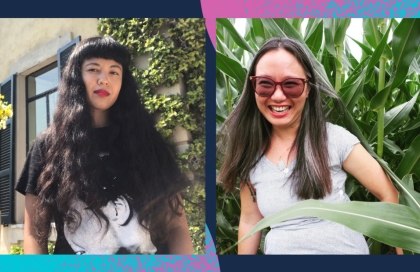 Jackie Wang and Lily Hoang