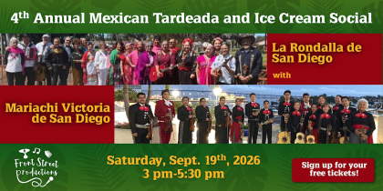 Mexican Tardeada Ice Cream Social