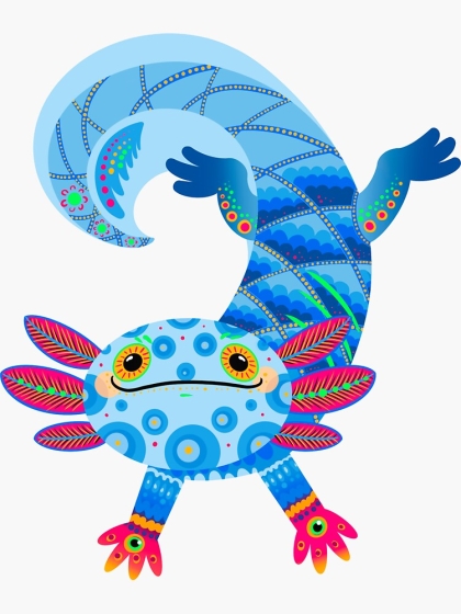 Alebrijes Axolotl