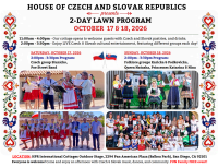 House of Czech and Slovak Republics Lawn Program