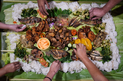 Kamayan Dinner